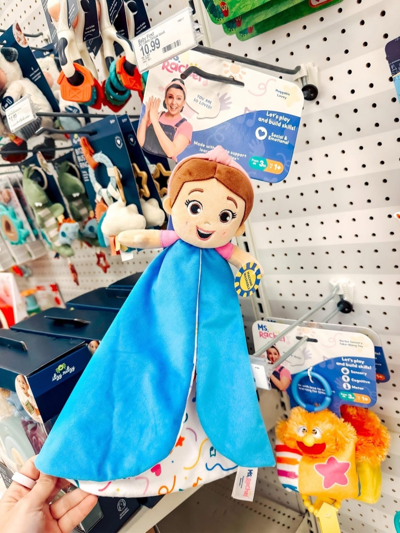 I found a MS. RACHEL lovey!! Baby HAD to have it 😍

#msrachel #lovey #baby #babytoy #babylovey #target #targetfinds

#LTKBaby #LTKKids