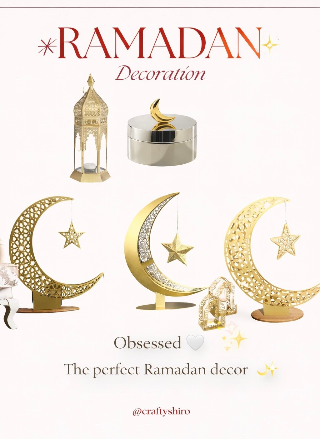 https://liketk.it/5NIhk

“Ramadan decor, but make it chic 🌙✨

#LTKHome #LTKSeasonal #LTKgrwm