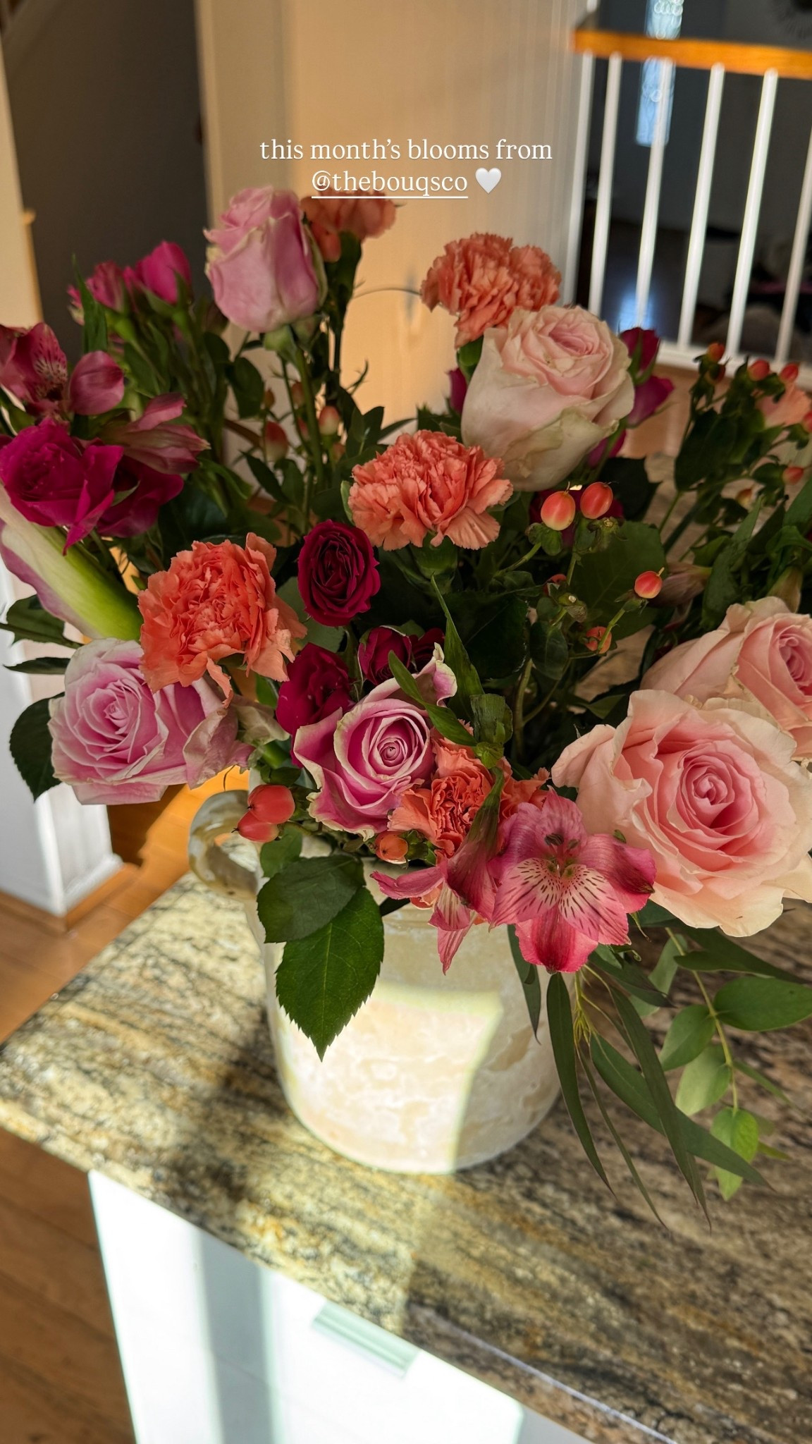 flowers are a must, a subscription from @thebouqs makes it easy! 💐