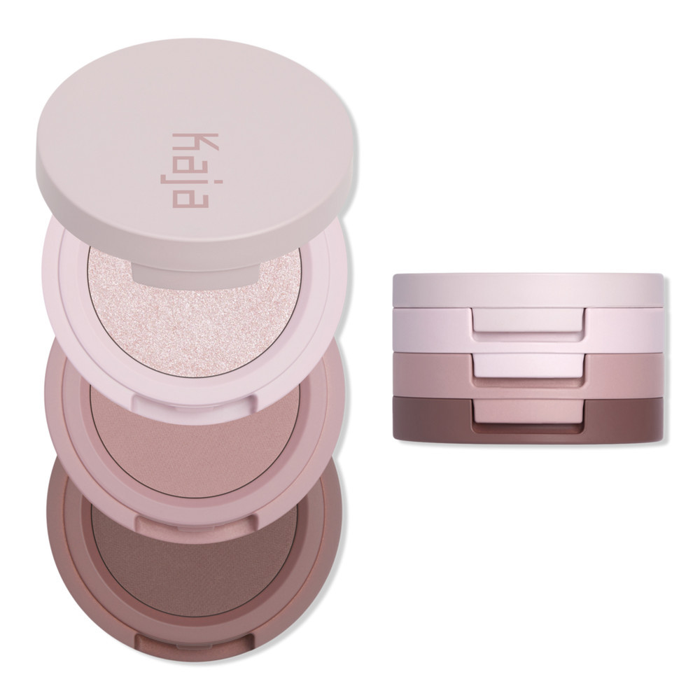 Kaja Beauty Bento Stacked Eyeshadow Trio - Rose Macaron | Ulta