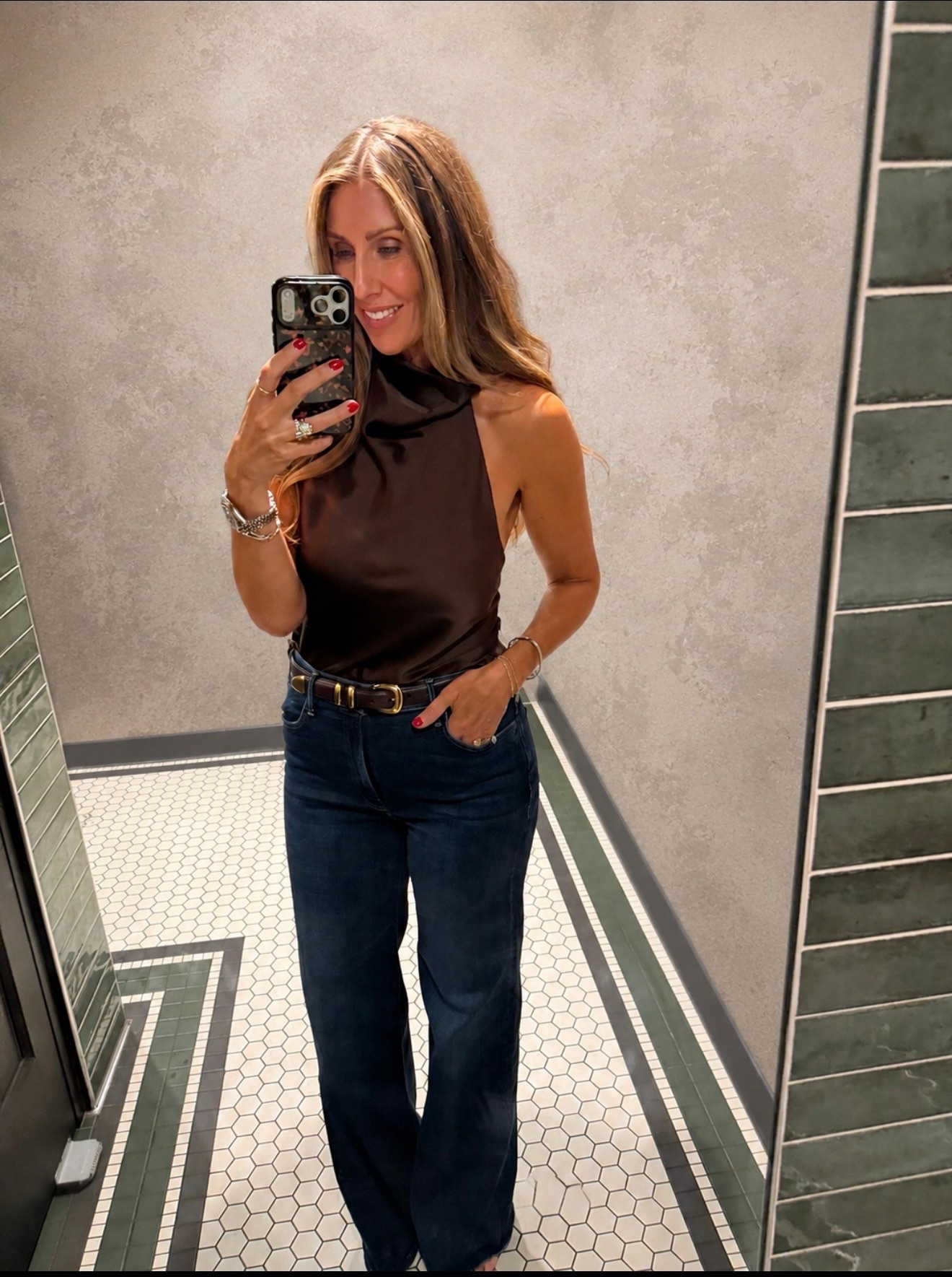 Still a few sizes left in these jeans 
Sale ends tonight

#LTKmomlife #LTKSaleAlert #LTKOver40