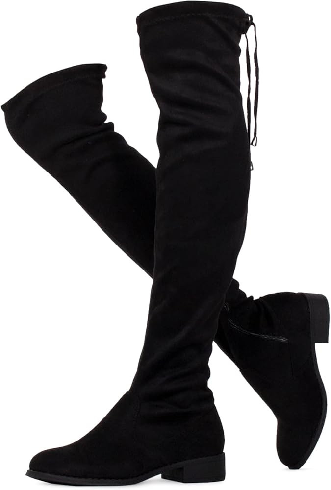 RF ROOM OF FASHION Women's Tokyo Stretchy Over The Knee Boots (Regular Calf) | Amazon (US)