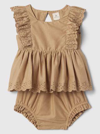 Baby Eyelet Two-Piece Outfit Set | Gap Factory