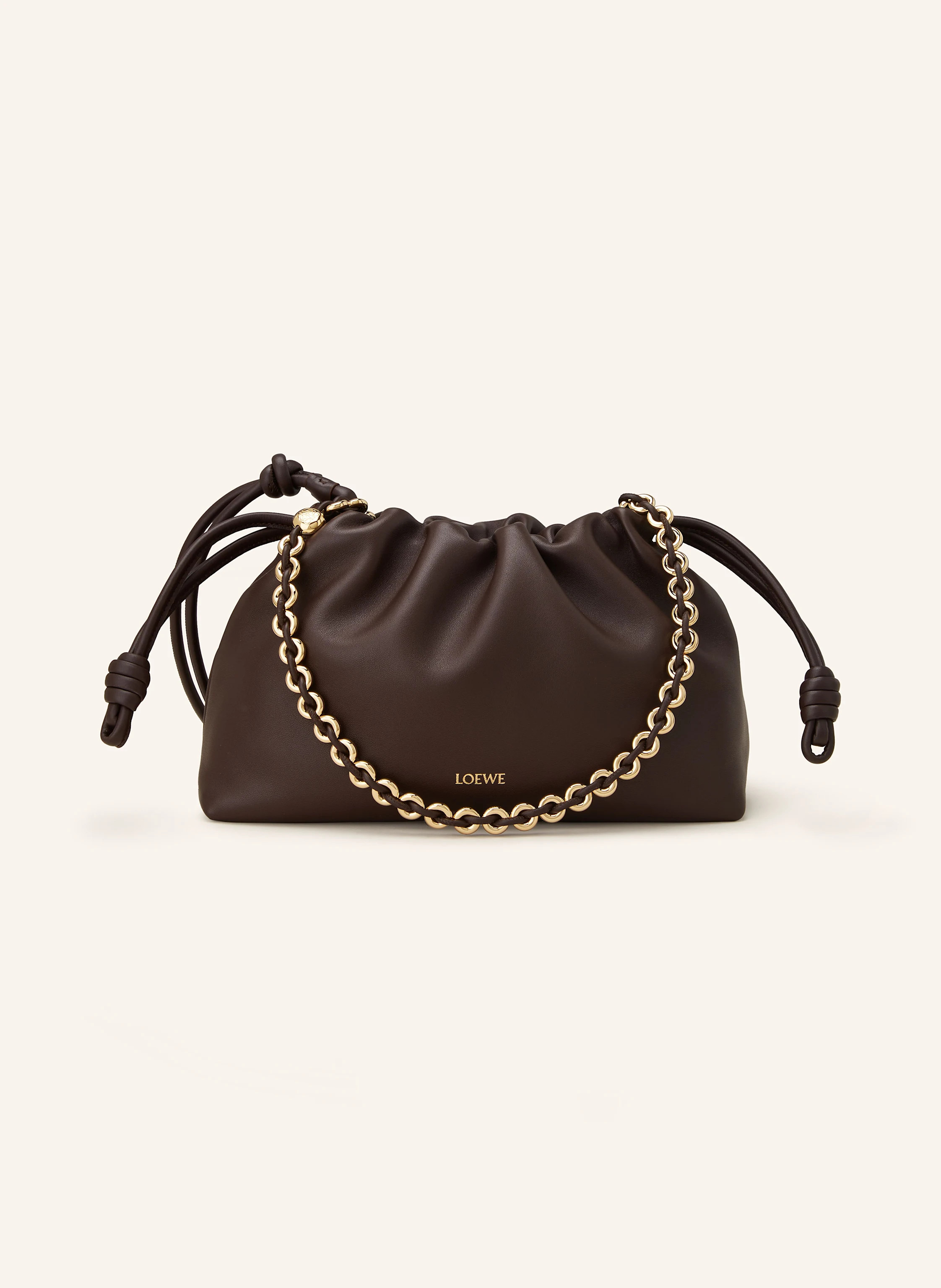 LOEWE Umhängetasche FLAMENCO MEDIUM in dunkelbraun | Breuninger (DACH)