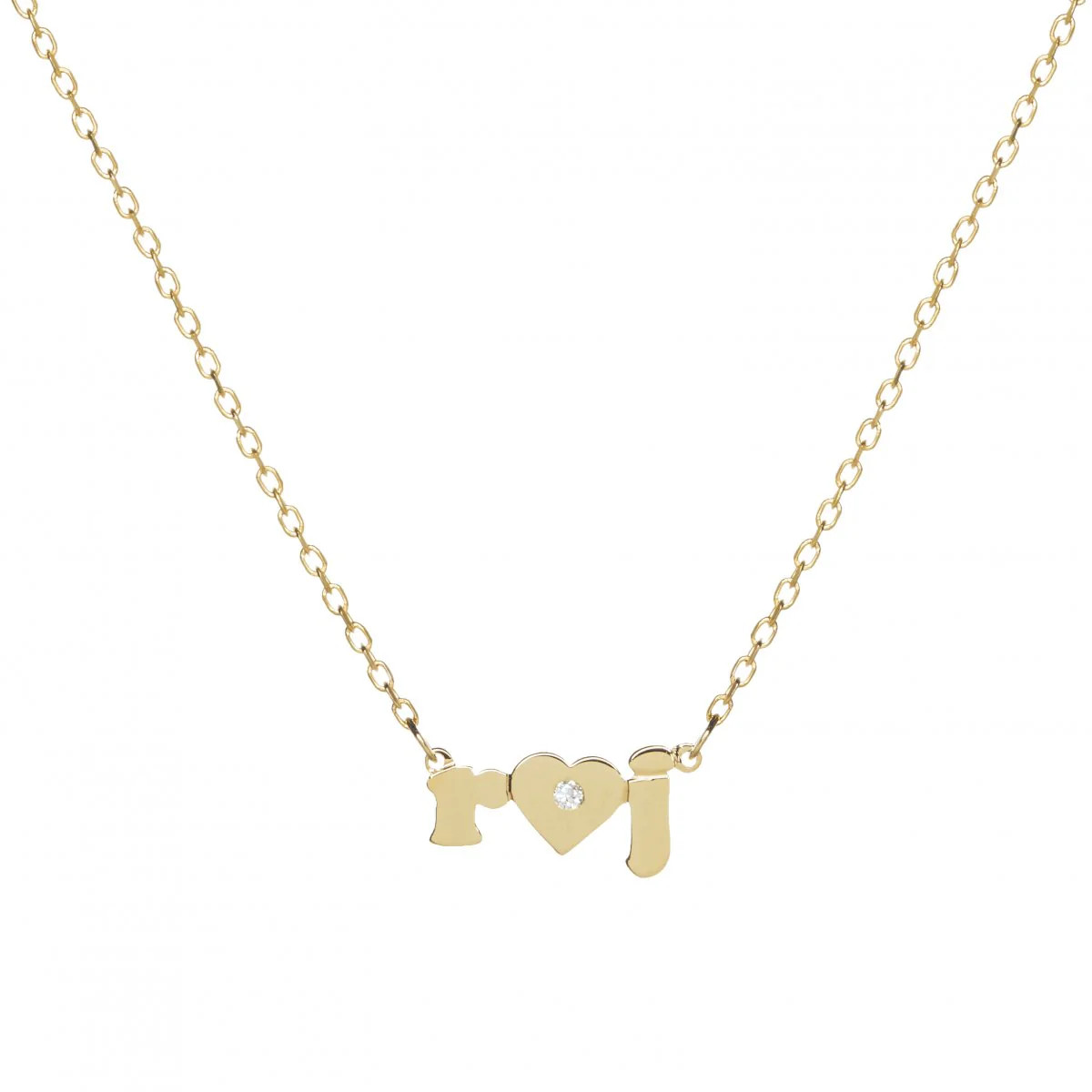 Mini Me Heart - Single Diamond | Lola James Jewelry