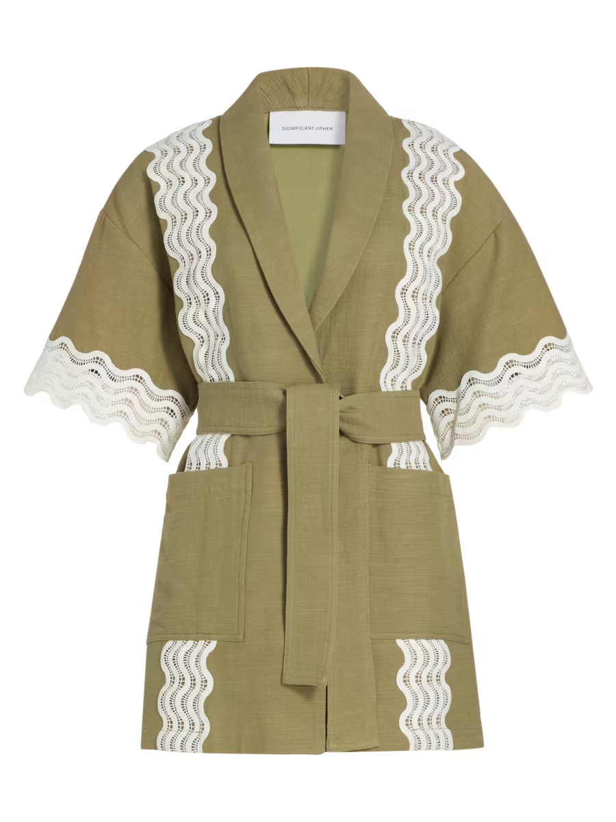 Eleni Cotton Minidress | Saks Fifth Avenue