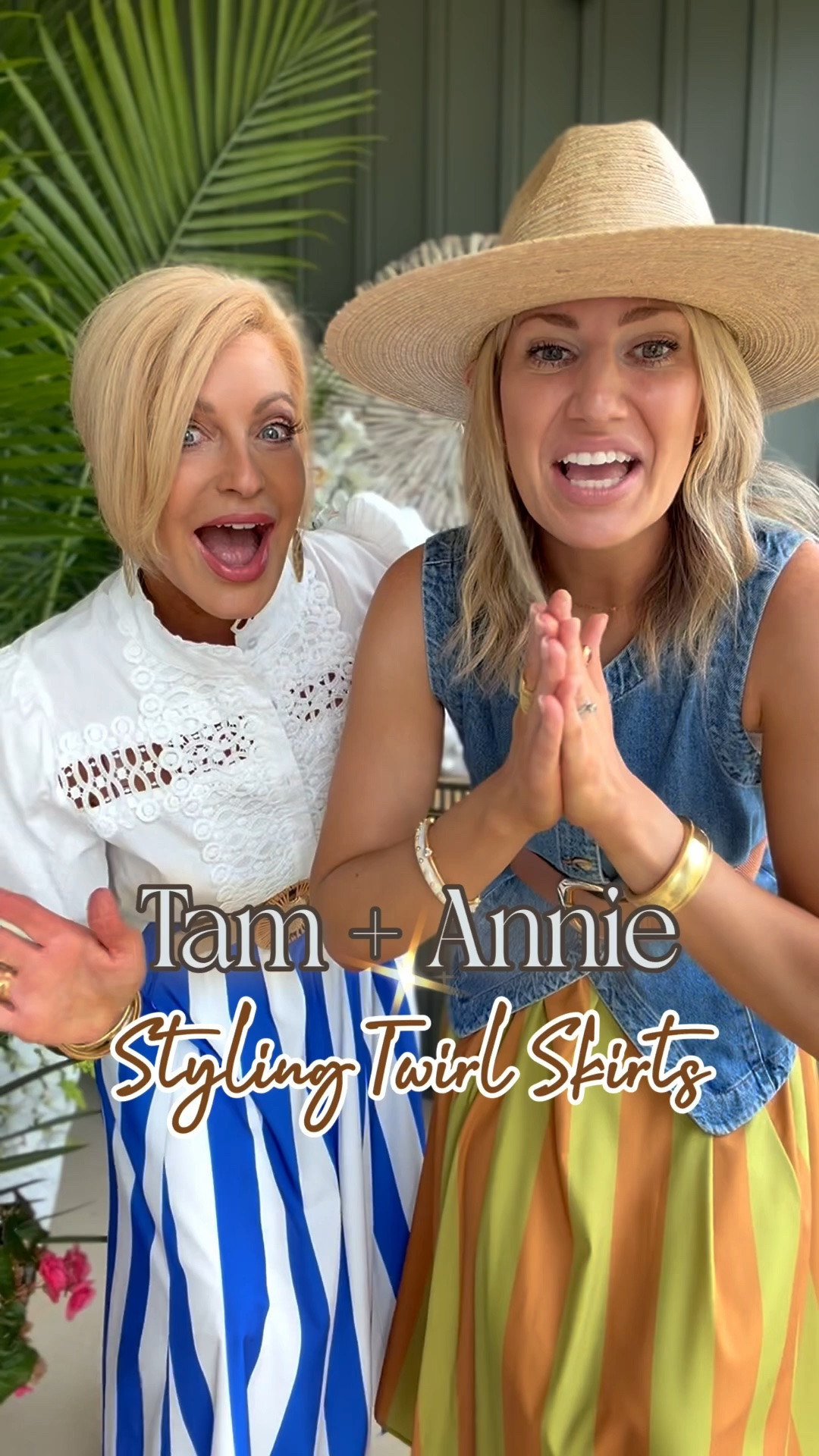 We are both wearing a small in our skirts. I’m wearing a med in my top & Anna is wearing a small in her denim vest (I needed a med in the vest)

#LTKvlog #LTKdayinmylife #LTKootd