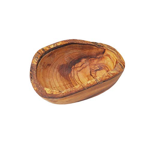 Naturally Med Olive Wood Dipping Bowl - Rustic. Olive wood bowl for dipping oils, condiments, sna... | Amazon (US)