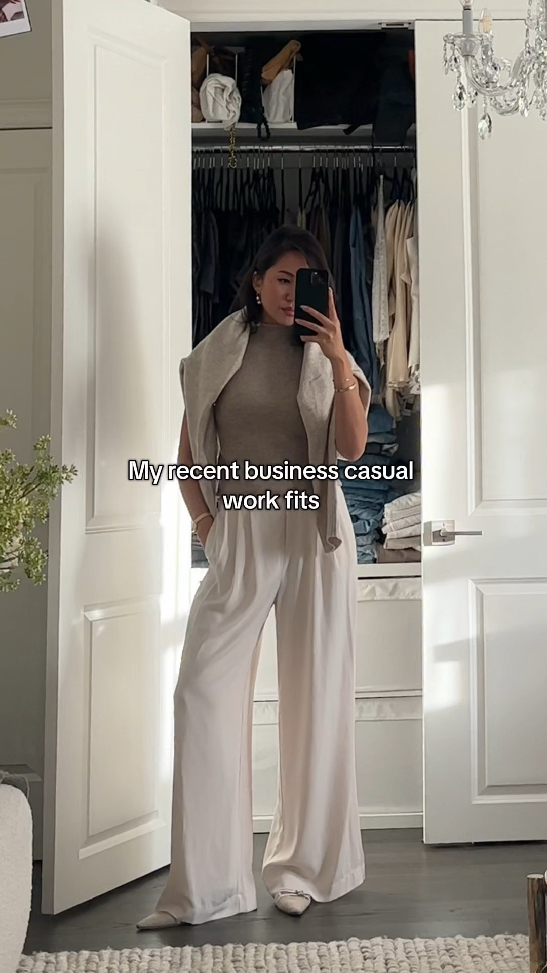 business casual work fits 🤍