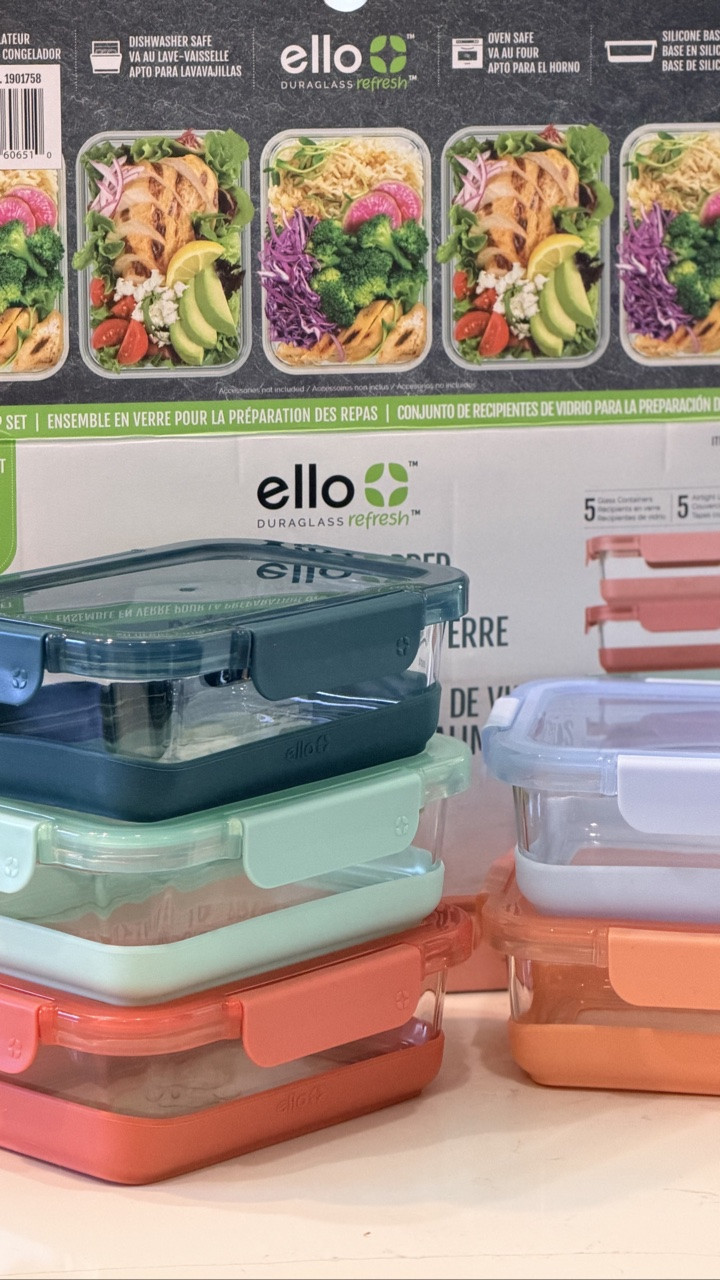 Best glass food storage! #ello #mealprep #foodstorage #foodcontainers #glassfoodcontainer

#LTKHome #LTKfoodie