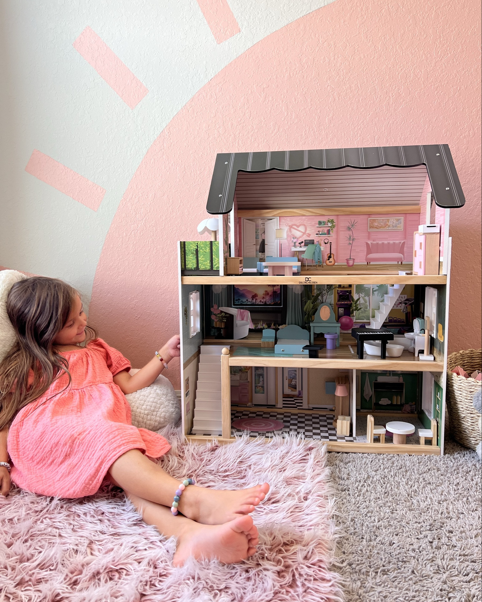 The perfect size toddler dollhouse!! Wooden & easy to build! 

#LTKKids #LTKFamily #LTKBaby