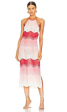 Cabana Gradient Wave Midi Dress
                    
                    MILLY | Revolve Clothing (Global)