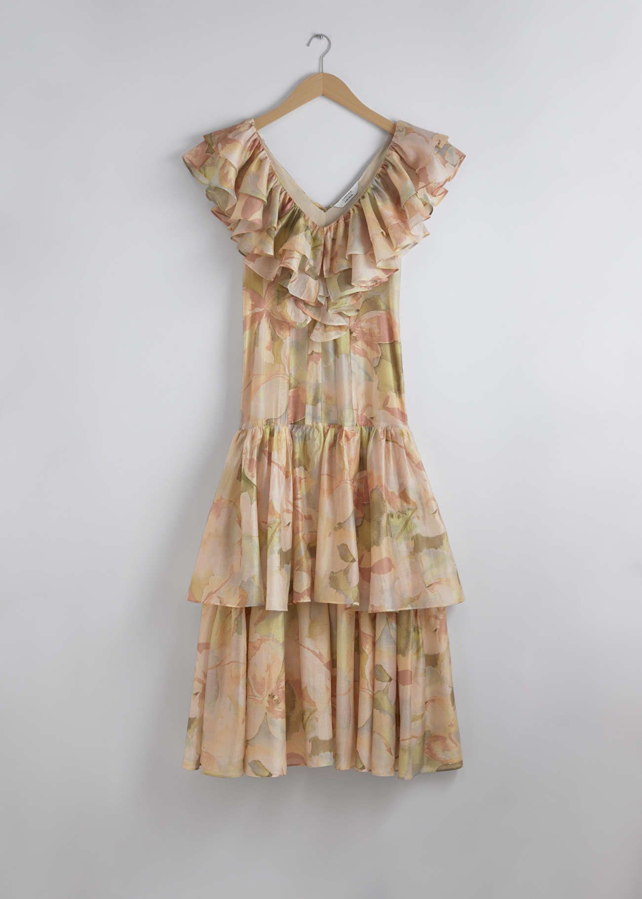 Cascading Ruffle Maxi Dress | & Other Stories US
