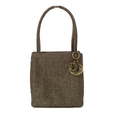 Christian Dior GHW Handbag/Tote Bag Canvas Gold | eBay US