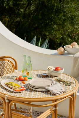 Dakota Melamine Side Plates, Set of 4 | Anthropologie (US)