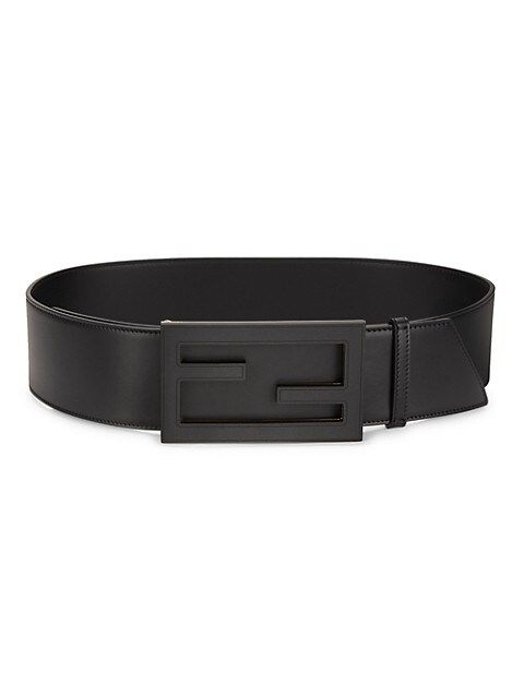 Baguette Leather Belt | Saks Fifth Avenue