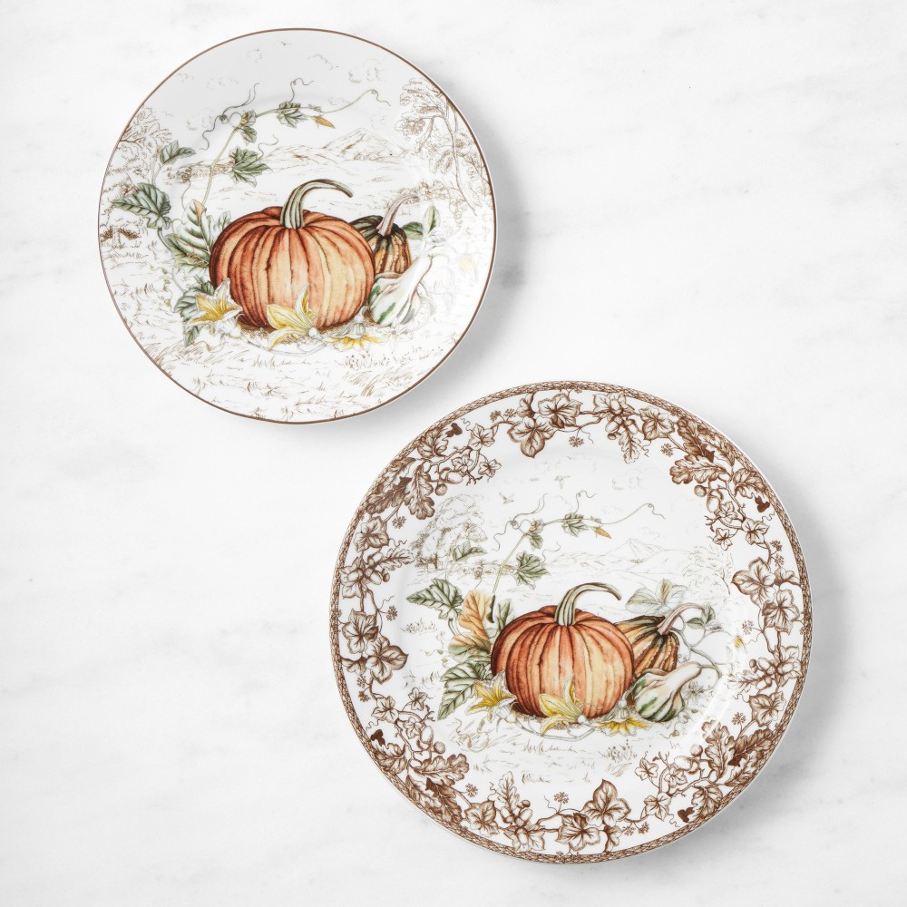 Plymouth Pumpkin 16-Piece Dinnerware Set | Williams-Sonoma