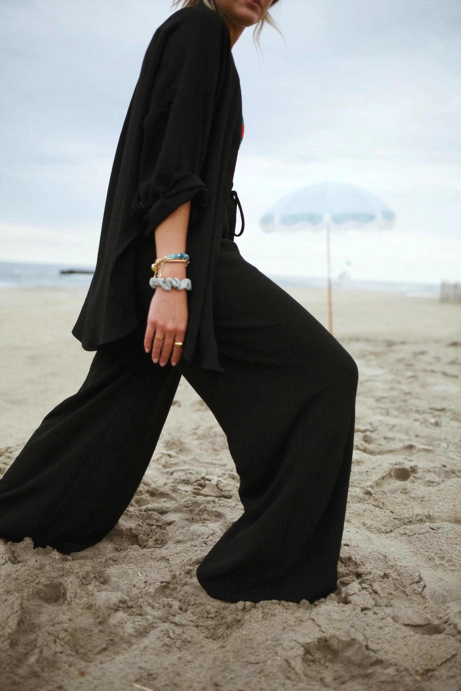 Essential Wide Leg Pant - Black | How Do You Wear That