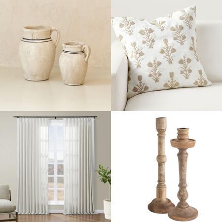 Amazing finds this week on Friday Favorites like adorable candleholders, vintage looking vessels for a steal, PB pillow on sale and more!

#homedecor #summerdecor #throwpillow #rusticvase 

#LTKFindsUnder50 #LTKHome #LTKSeasonal