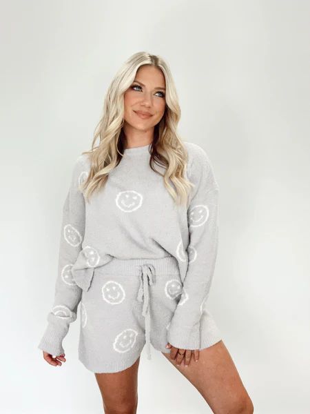 Happy Vibes Sweater | Lane 201 Boutique