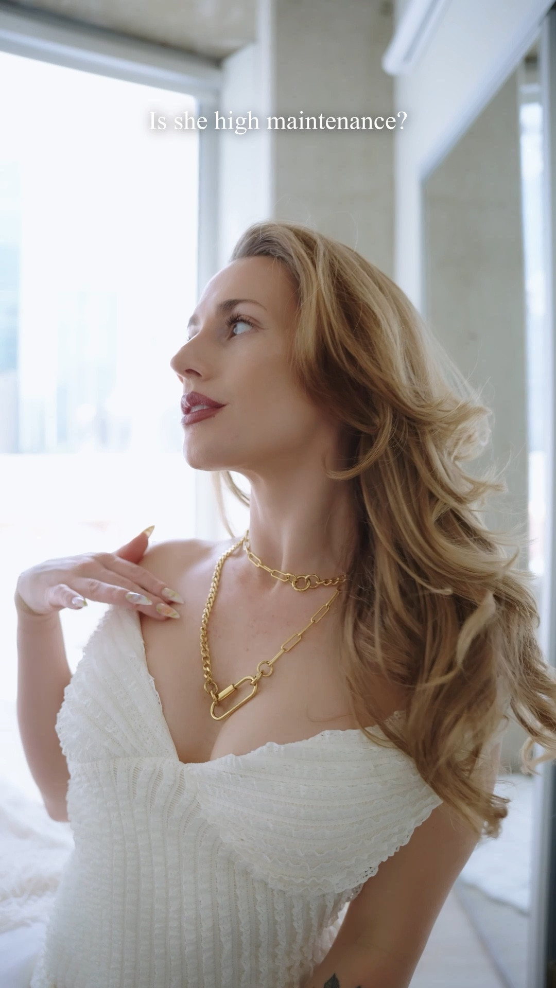 Gorgeous jewelry look 🙏🏻🥹🩷 white dress is perfect for brides this season and SO affordable!! Engagement party??? LOVE!! 

#LTKWedding #LTKSummerEdit #LTKParties