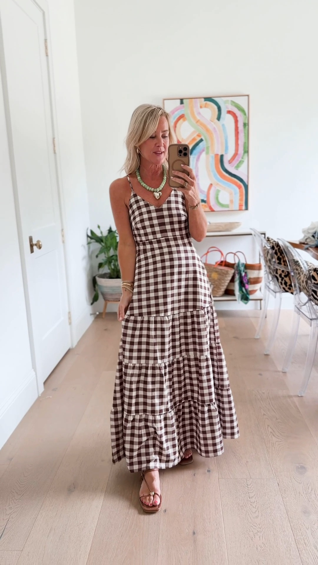 This gingham dress is a top seller!
Dress: Small

#LTKootd #LTKSeasonal #LTKOver40