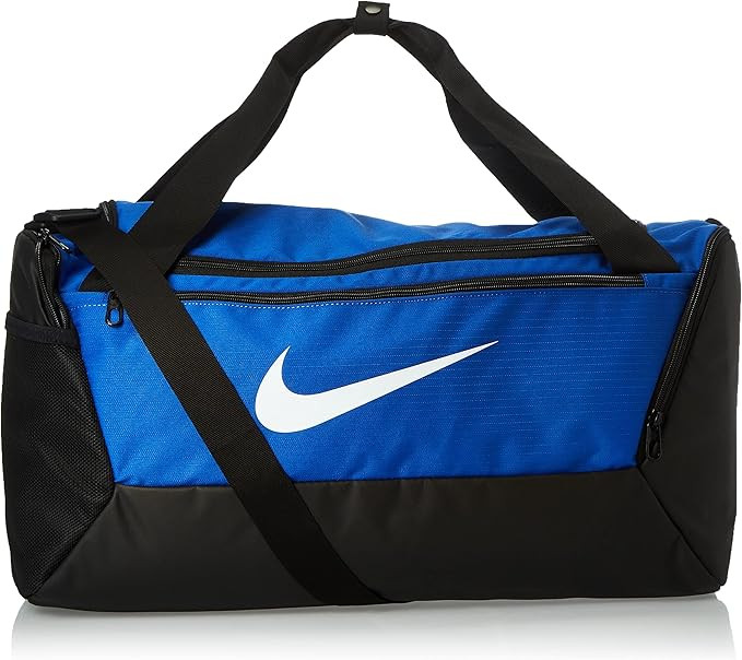 NIKE Brasilia Small Duffel - 9.0, Game Royal/Black/White | Amazon (US)