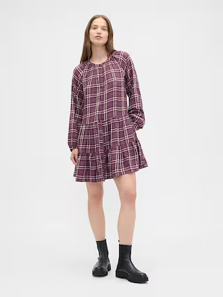 White Purple Plaid | Gap Factory