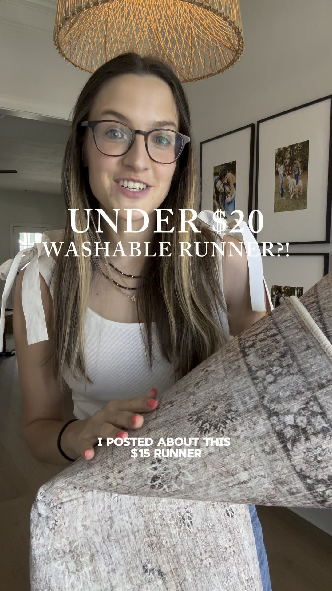 $15 washable runner from Amazon?!

Traditional runner
Affordable runner
Washable runner
Entryway ideas
Entryway styling
How to style an entryway


#LTKHome