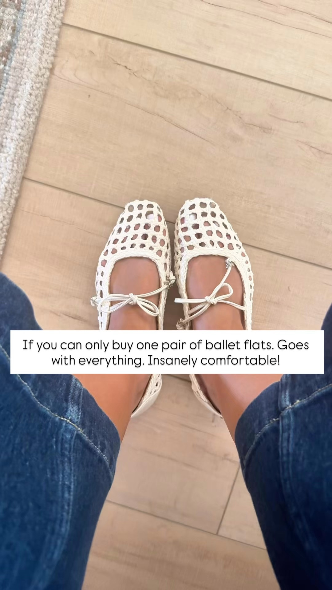 I just love these woven ballet flats! Super comfortable me and goes with everything!

#LTKgrwm #LTKTravel #LTKootd