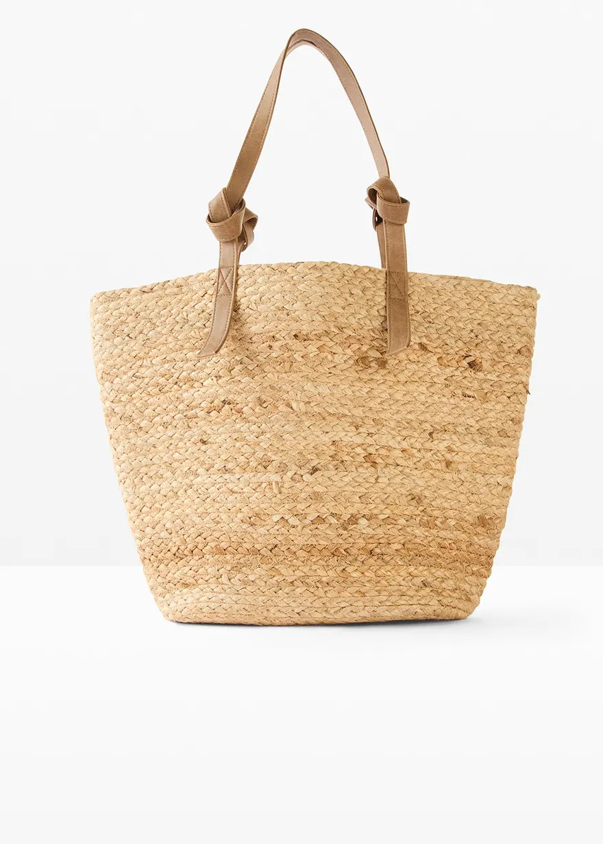 Trendiger Juteshopper mit viel Stauraum - beige - Damen | bonprix | Bonprix DE