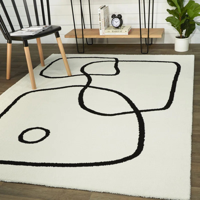 Lucke Abstract Rug | Wayfair North America