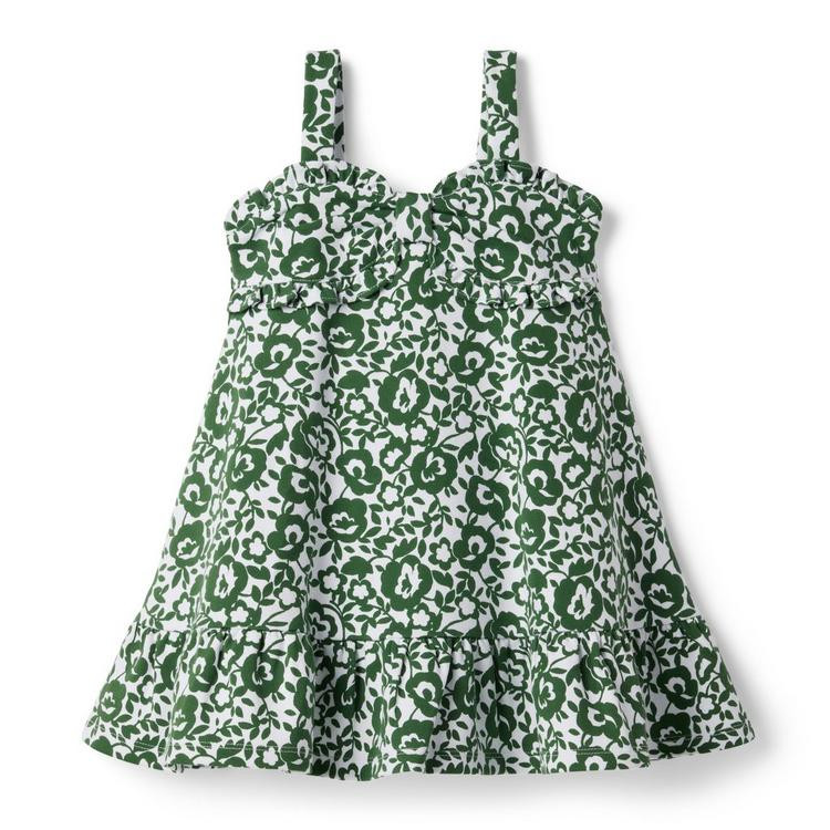 Floral Ruffle Ponte Sundress | Janie and Jack