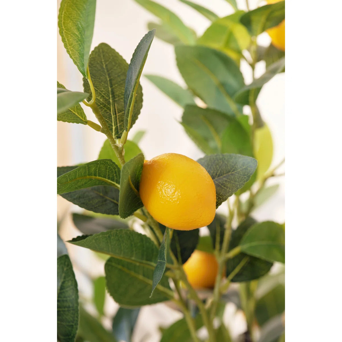 47'' Faux Lemon Tree in Pot | Wayfair North America