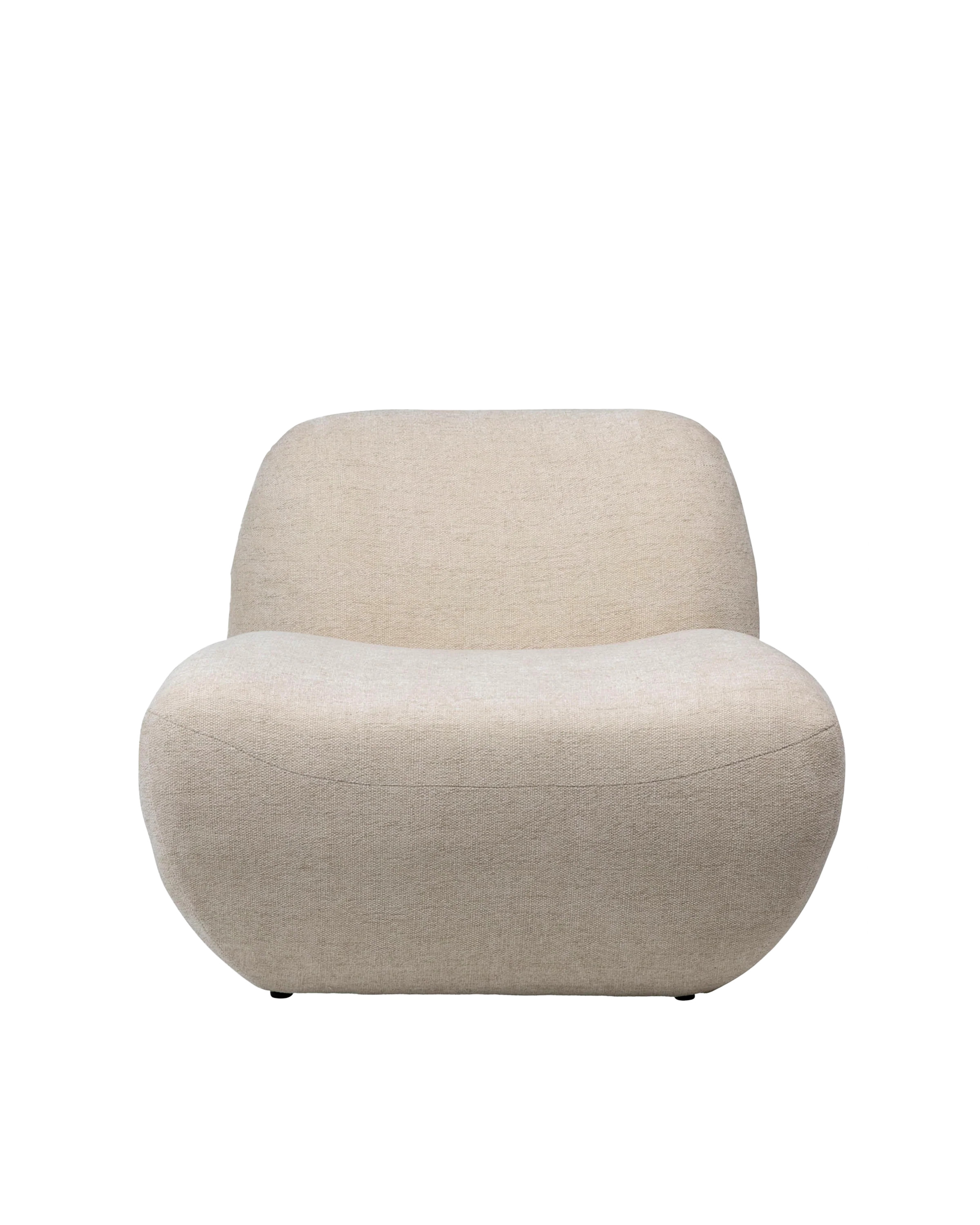 HENNLEY ACCENT CHAIR | Off-White Palette