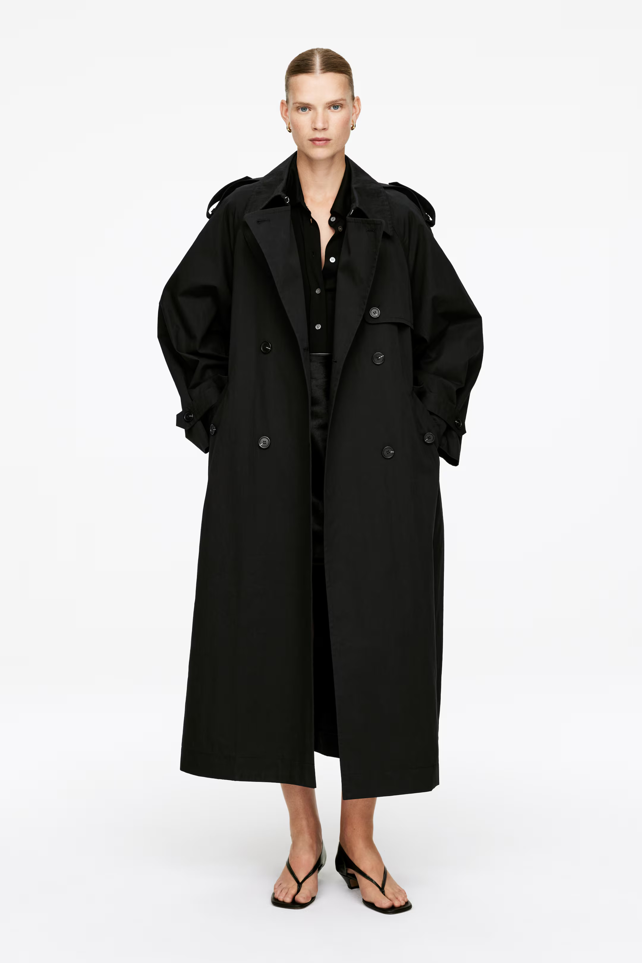 Oversized Trench Coat | H&M (UK, MY, IN, SG, PH, TW, HK)