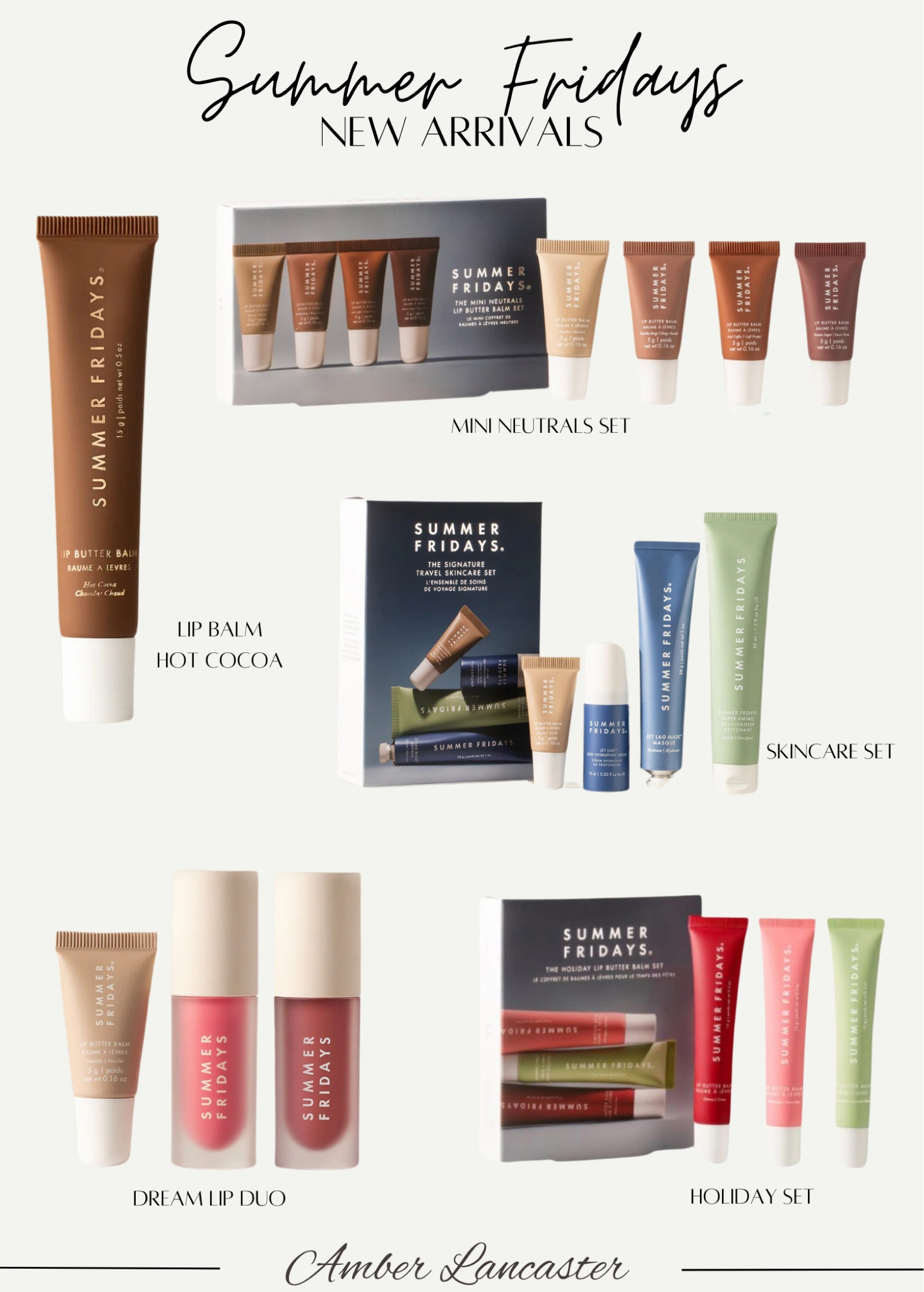 Summer Fridays new arrivals! 🤍 | 
summer fridays, lip balm, skincare, beauty, lip oil, sephora, gifts for her, gift set, gift ideas. 


#LTKSeasonal #LTKBeauty #LTKGiftGuide