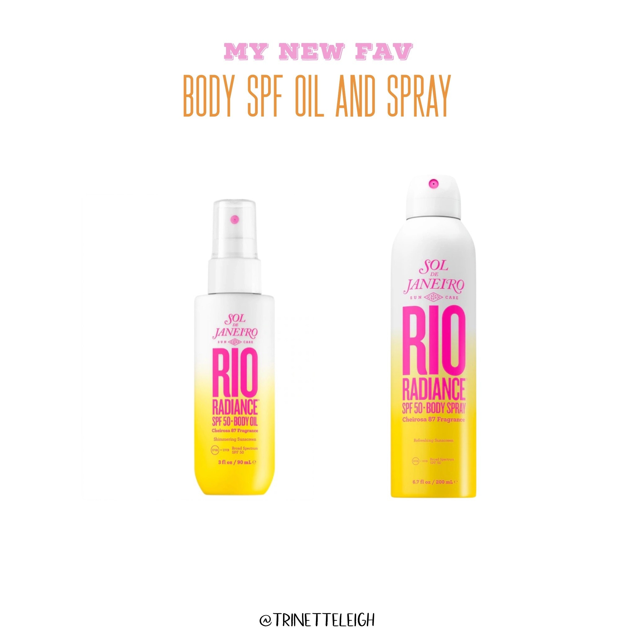 My favorite SPF body oil and spray. Best sunscreen for vacations.

#LTKBeauty #LTKSwim #LTKTravel