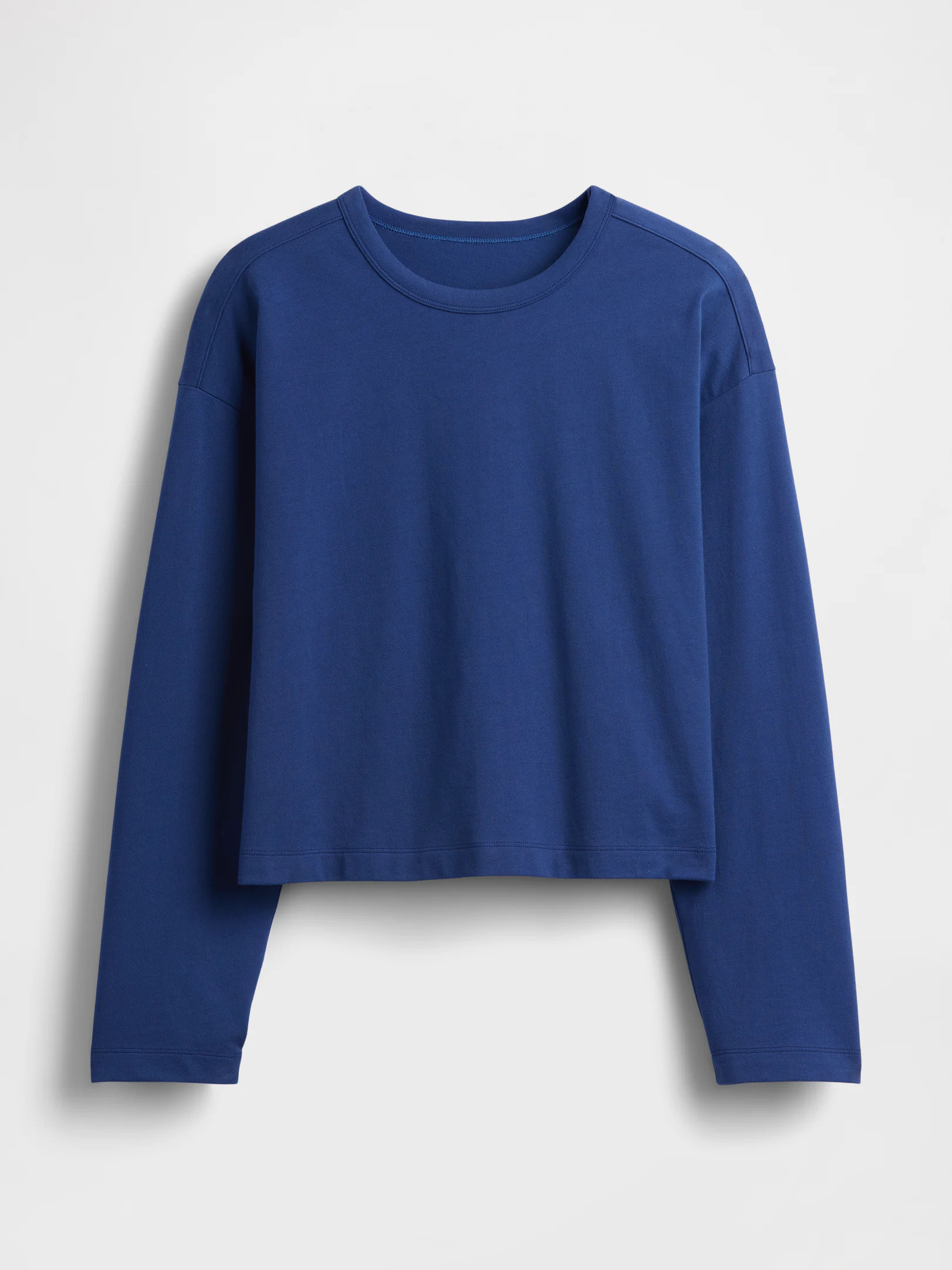 Knit Oversized Crop T-Shirt | Gap (US)