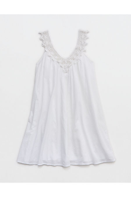 Aerie Cabana Nightie Women's White L | Aerie