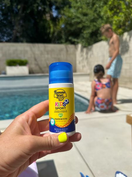 Love this roll on sunscreen for the kids faces! Doesn’t feel sticky and gross after application. 

#LTKtravel #LTKswim #LTKkids