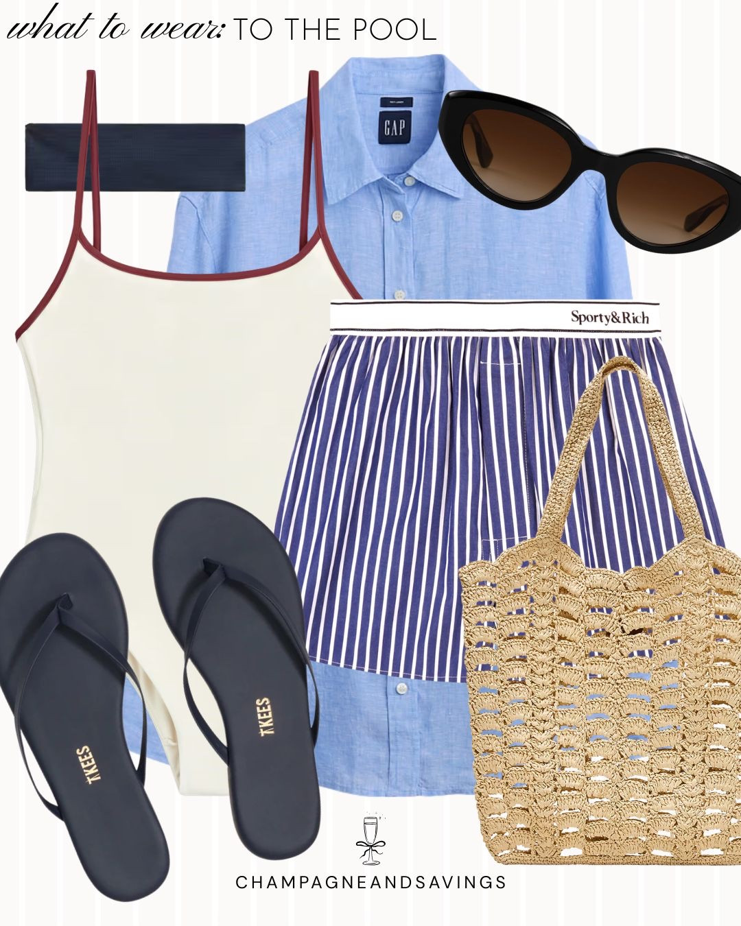 What to wear June: pool day outfit

#LTKootd #LTKSwim