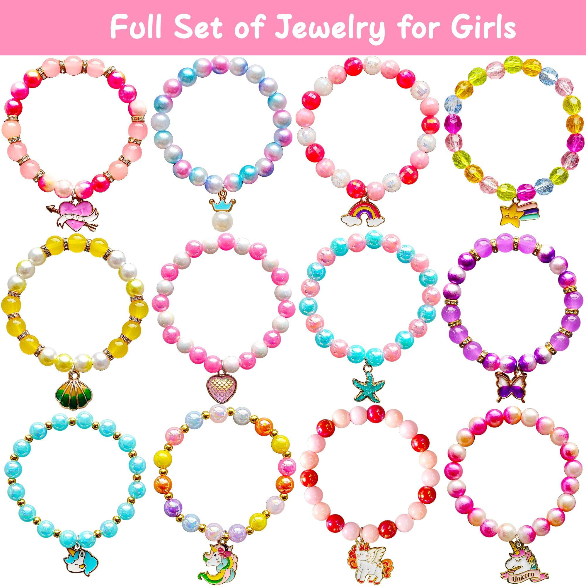 Unicorn Bath Bombs for Girls Kids with Toys Surprise Jewelry Inside Gift for Girls 3 4 5 6 7 8 Ye... | Amazon (US)
