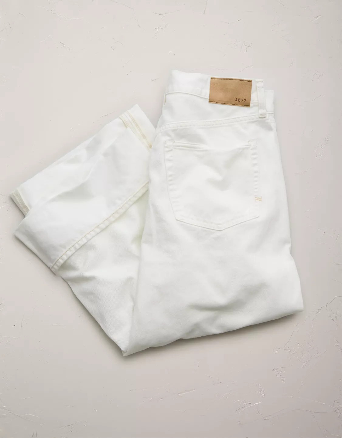 AE77 Premium Wide Crop Cuff Jean | American Eagle Outfitters (US & CA)