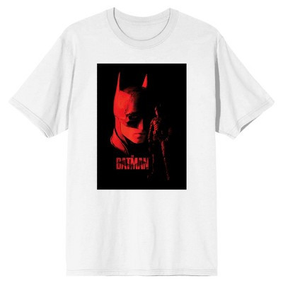The Batman Graphic Art Men's White T-Shirt-Small | Target