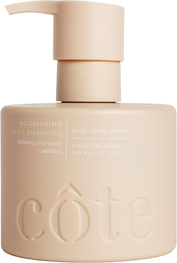 Cote Beauty’s Nourishing Daily Shampoo for Dry Hair, Deep Cleansing & Hydrating Formula, Preven... | Amazon (US)