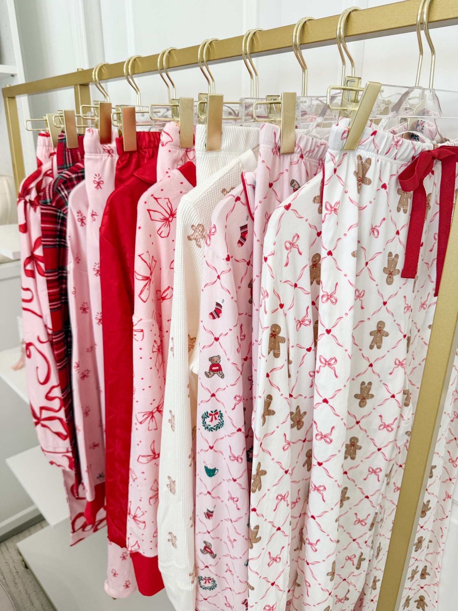 Walmart Christmas pajamas! Sized up in the gingerbread/bow and wreath pajamas- all others are true to size!! 

#LTKHoliday #LTKSaleAlert #LTKGiftGuide