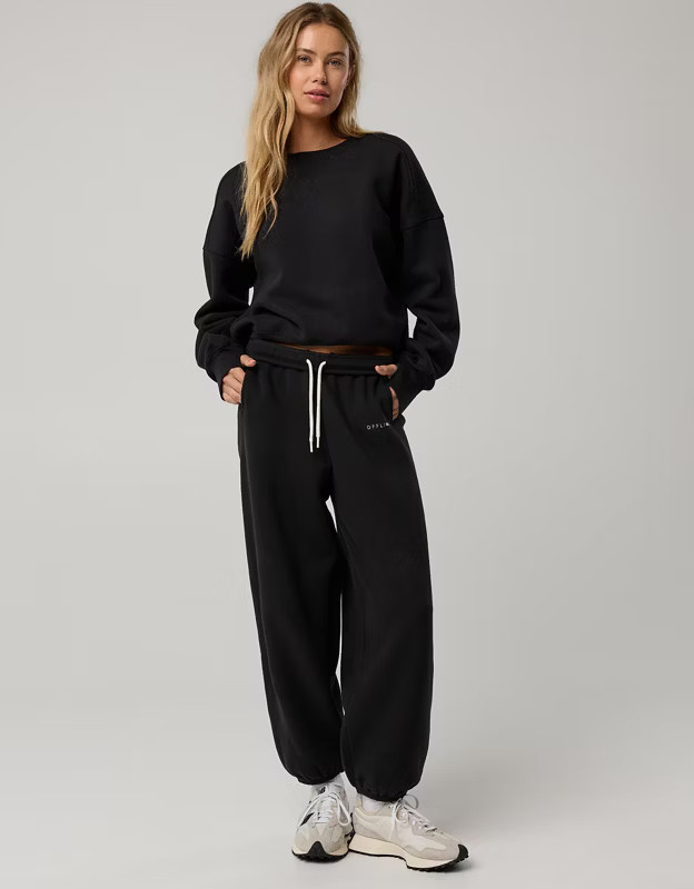 OFFLINE By Aerie Cloud Fleece Baggy Jogger | Aerie