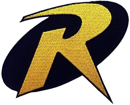 1 X ROBIN "R" Uniform Logo- BATMAN Animated Series 3.5" Costume Patch | Amazon (US)