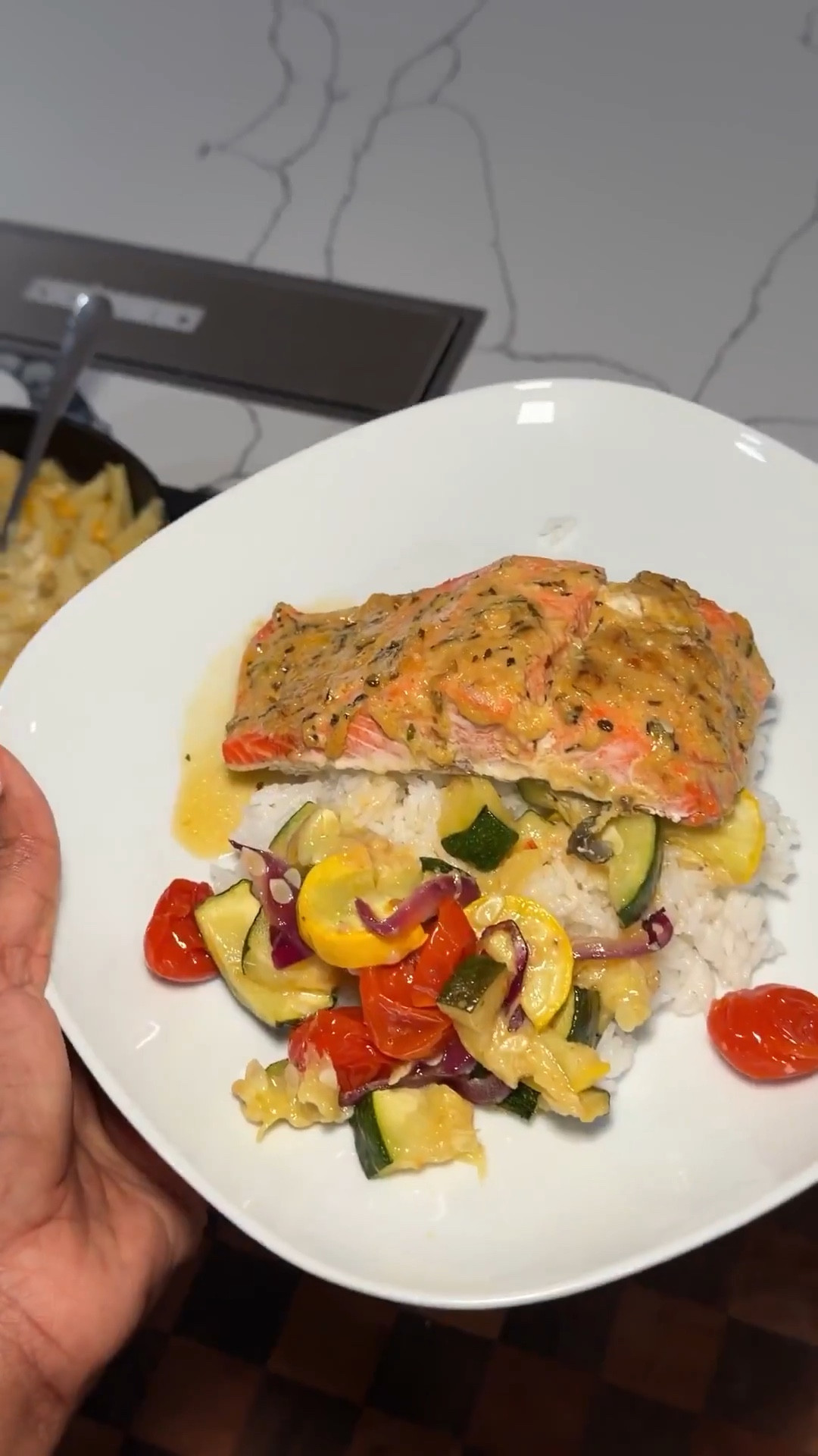 Simple, fresh, and full of flavor. Salmon, veggies, and rice is one of my go-to dinners, and my griddle pan is what makes the flavors really pop. Finished off on my favorite dinner plates and it feels like a whole moment. Linking my kitchen favorites here 🤍

Follow my LTK @Asiliglamcooks to shop this post and get my exclusive app-only content.

Healthy dinner ideas, salmon recipe, griddle pan, weeknight cooking, family dinner, kitchen staples, amazon kitchen finds, ltk home

#LTKfitnessgoals #LTKfoodie #LTKmomlife

#LTKfitnessgoals #LTKfoodie #LTKmorningroutine